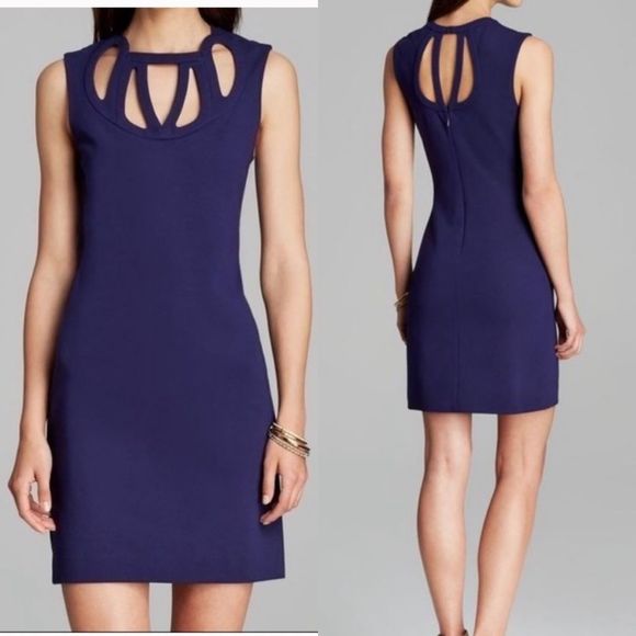 Diane Von Furstenberg Purple blue dress - Picture 2 of 8